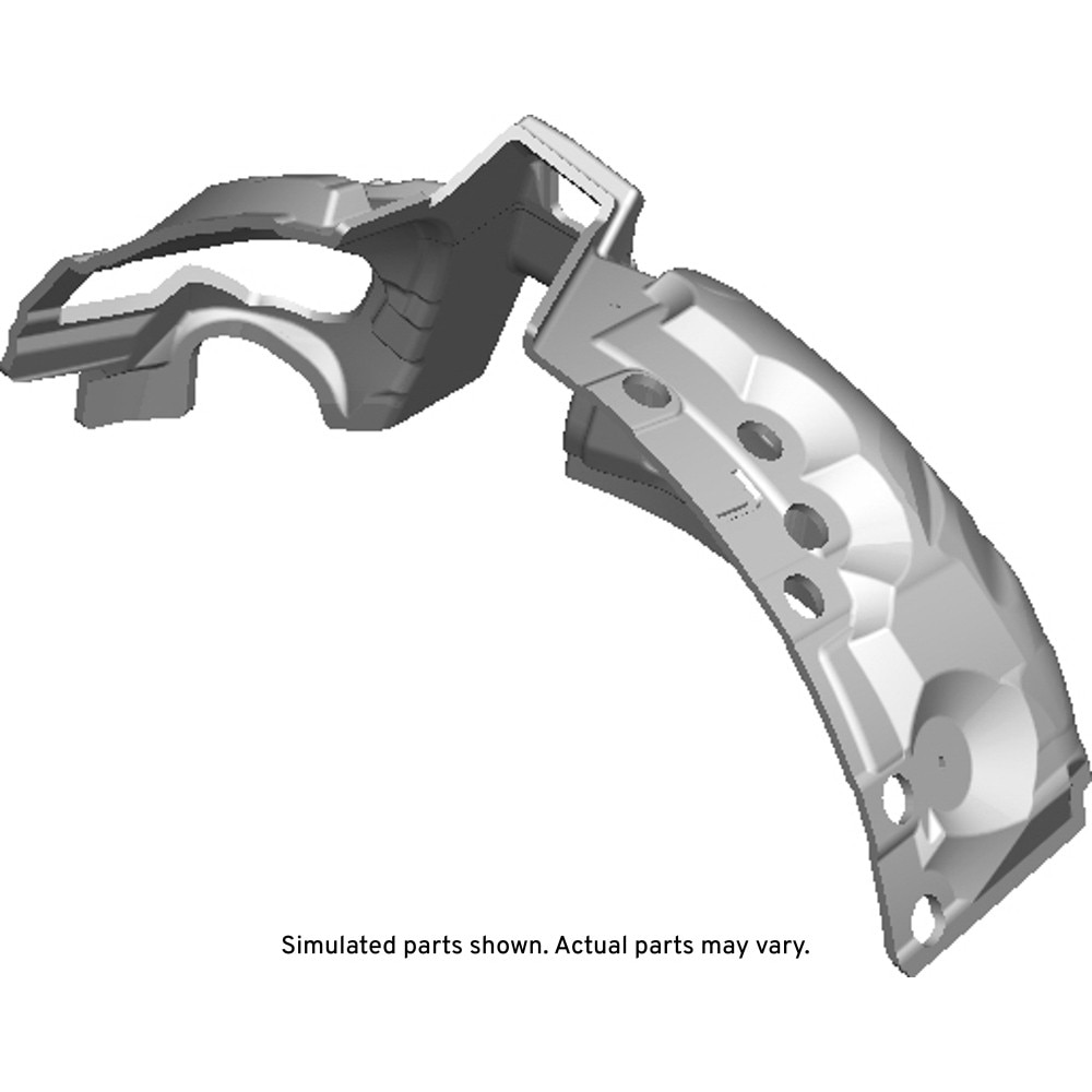 GM Genuine Parts Rear Driver Side Wheelhouse Panel Rear Insulator