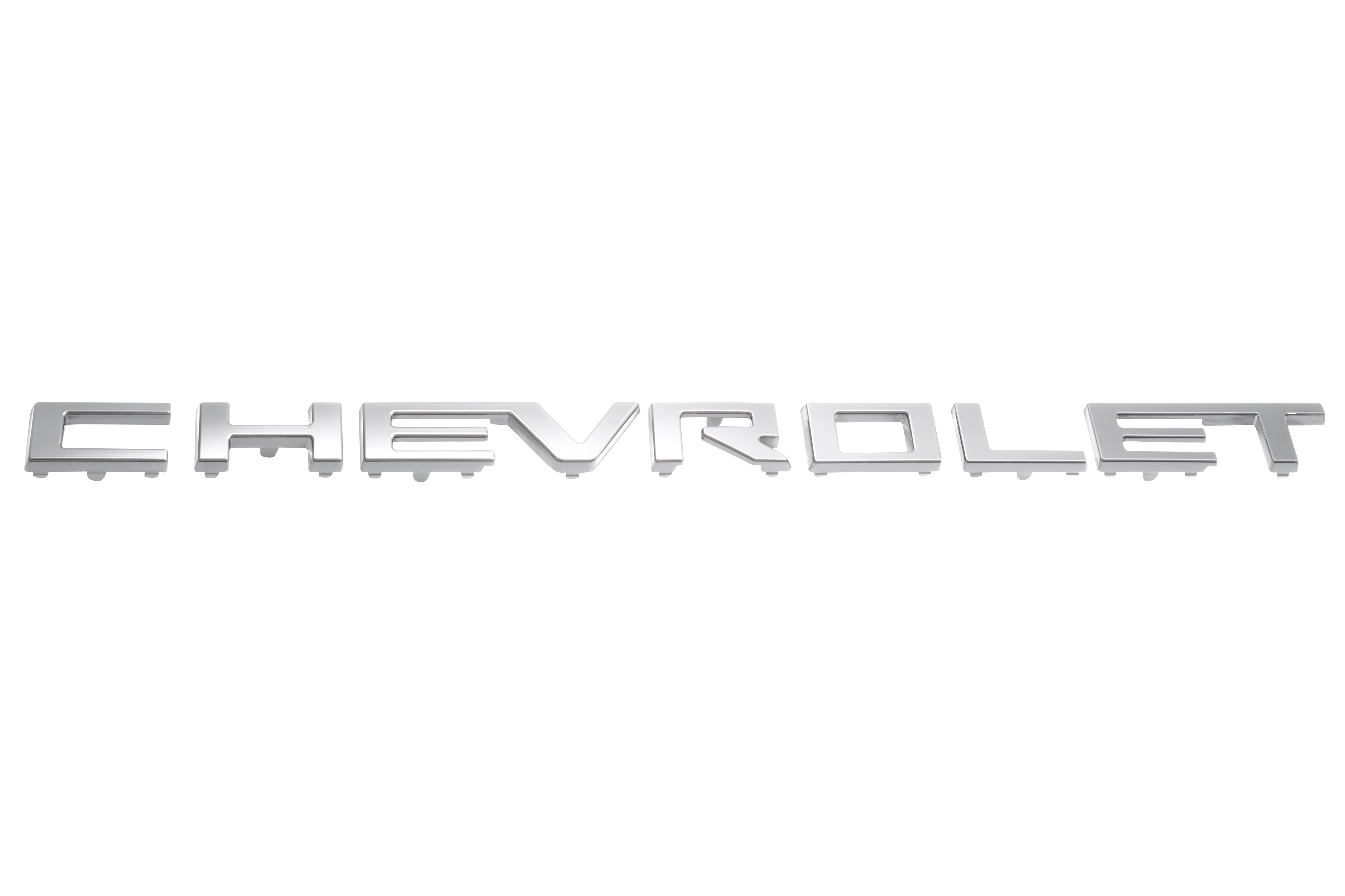 Chevrolet Script Lettering in Galvano