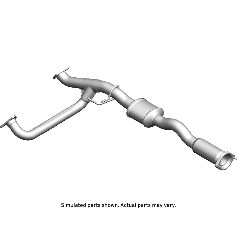 GM Genuine Parts Three-Way Catalytic Converter with Exhaust Pipe