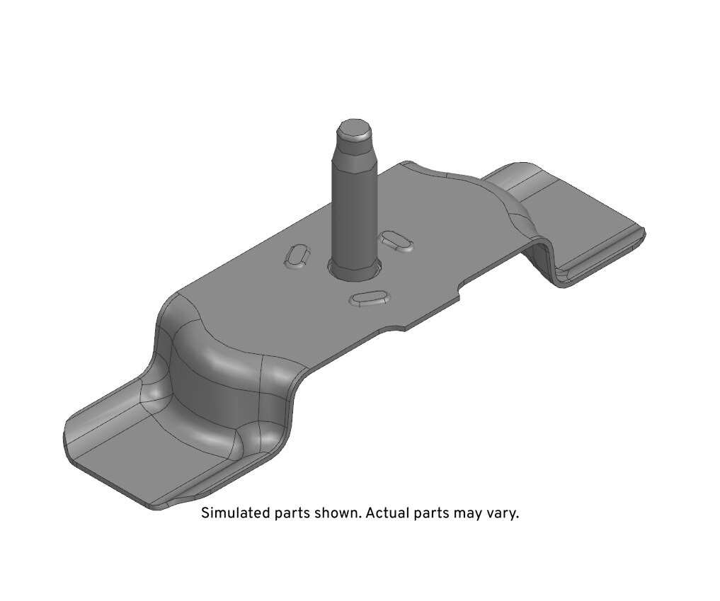 GM Genuine Parts Rear Floor Panel Bracket