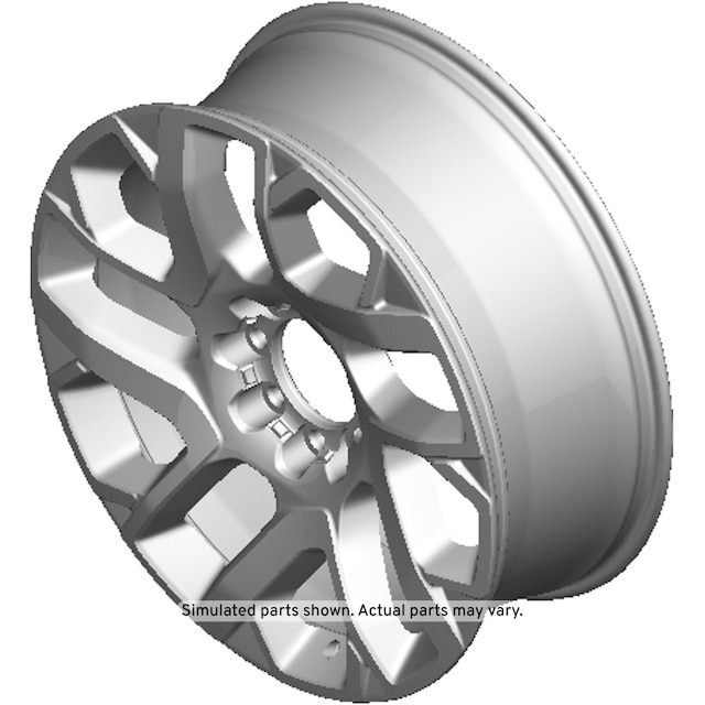 GM Genuine Parts Carbon Flash 10-Spoke Front and Rear Wheel