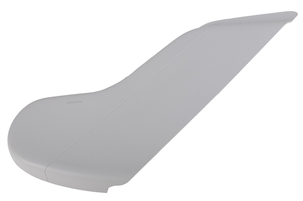 GM Genuine Parts Gray Front Passenger Side Seat Inner Recliner Lower Finish Cover