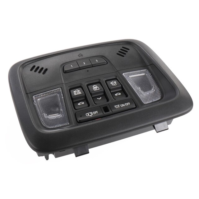 GM Genuine Parts Black Roof Console