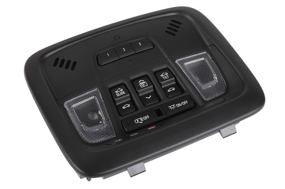 GM Genuine Parts Black Roof Console