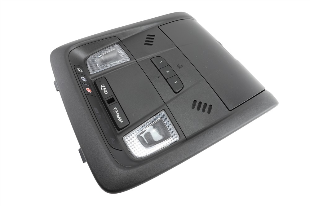 GM Genuine Parts Black Roof Console