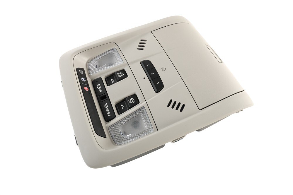 GM Genuine Parts Titanium Roof Console