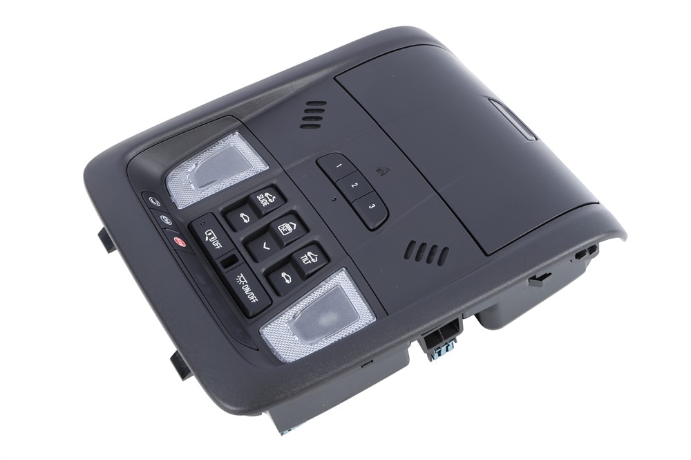 GM Genuine Parts Black Roof Console