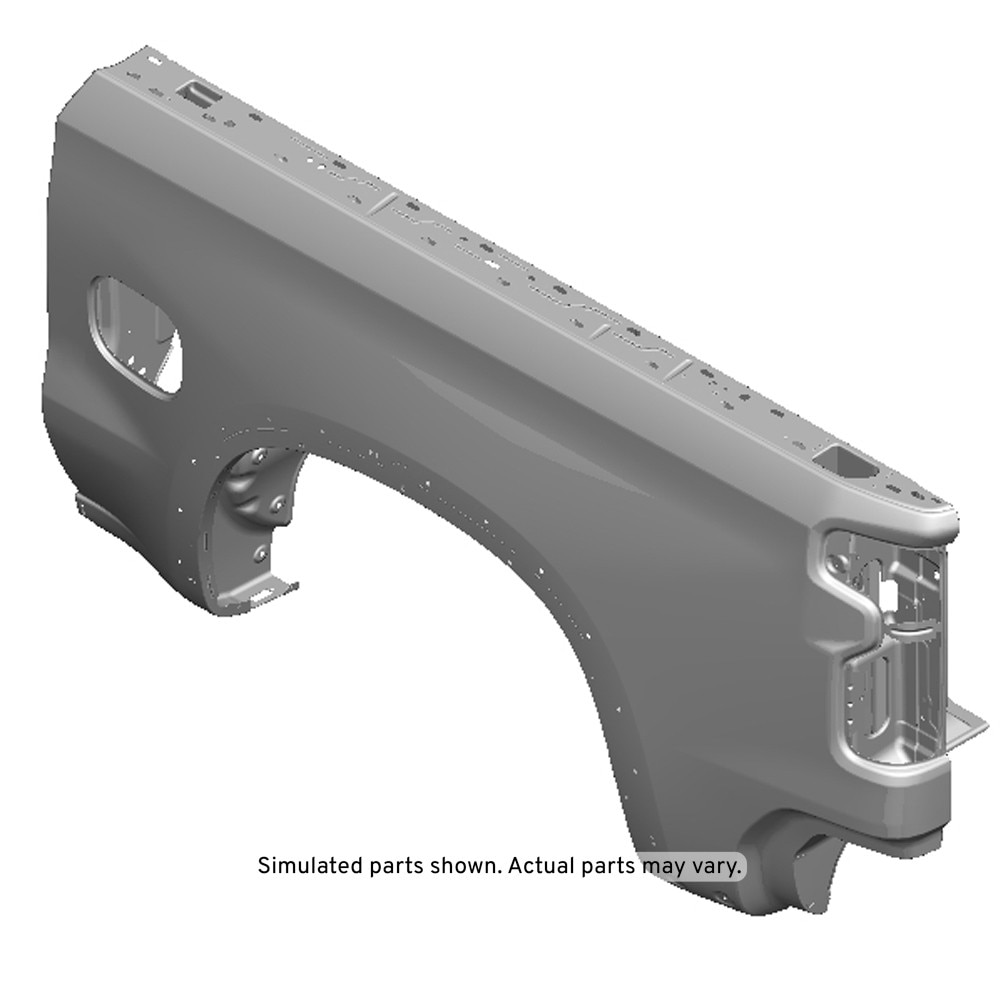 GM Genuine Parts Driver Side Pickup Box Outer Side Panel