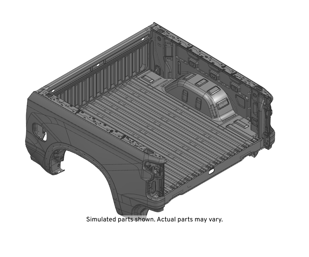 GM Genuine Parts Pickup Box Assembly