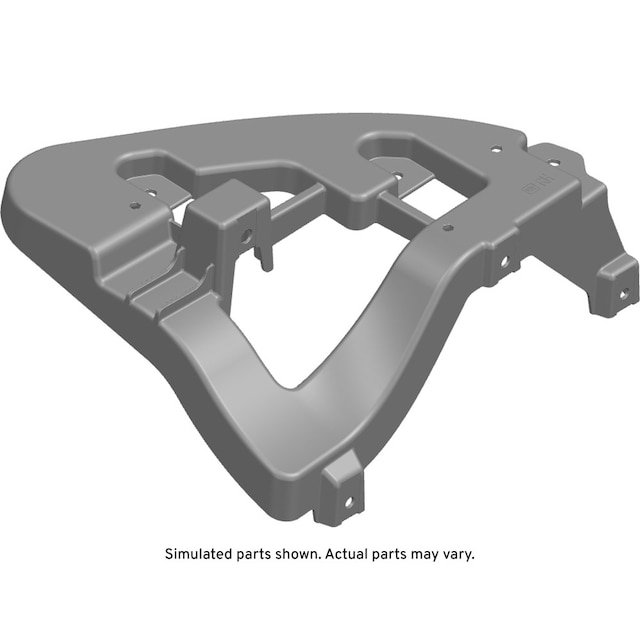 GM Genuine Parts Front Bumper Fascia Passenger Side Lower Reinforcement
