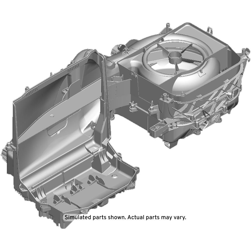 GM Genuine Parts Air Conditioning Evaporator and Blower Case