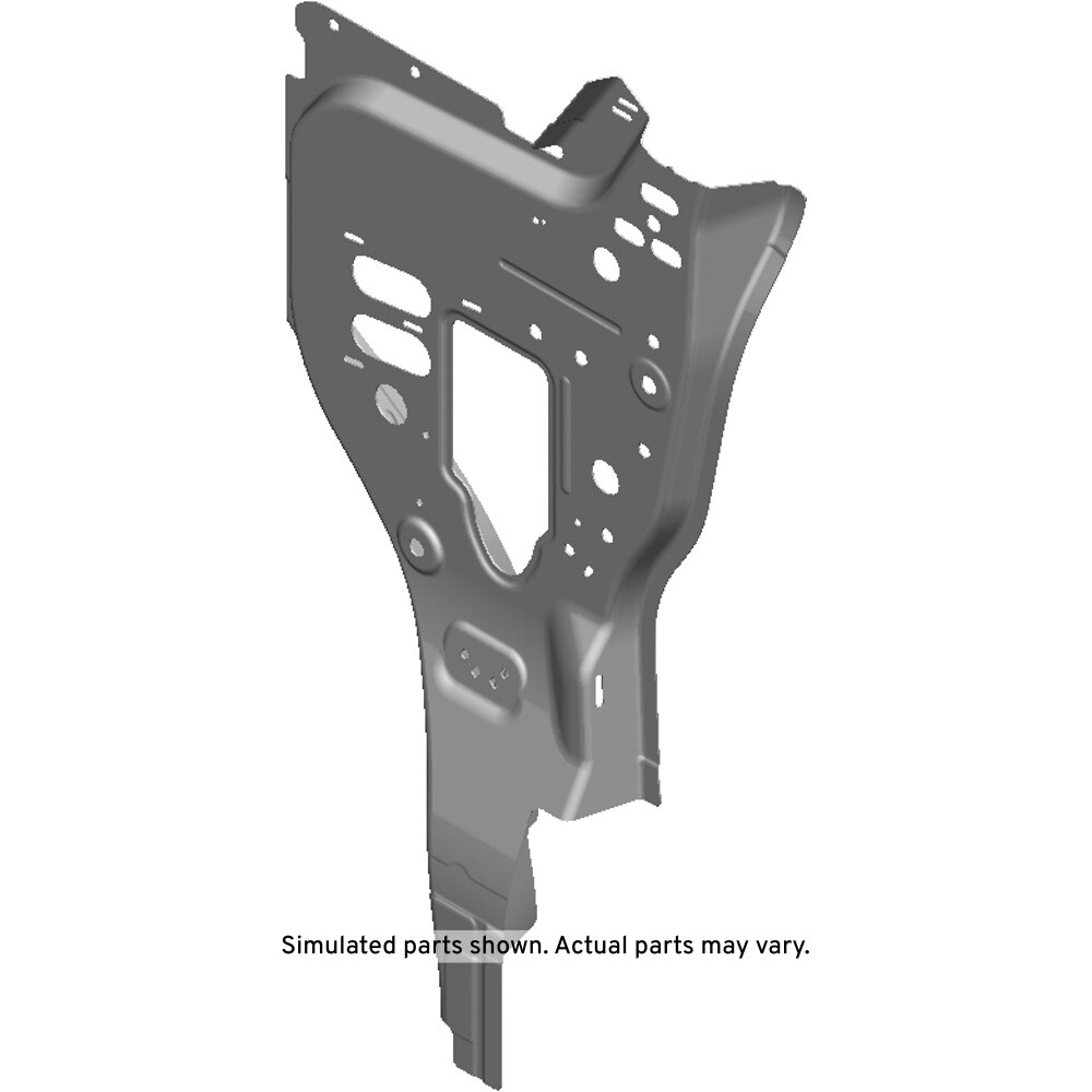 GM Genuine Parts Passenger Side Body Hinge Pillar Inner Panel