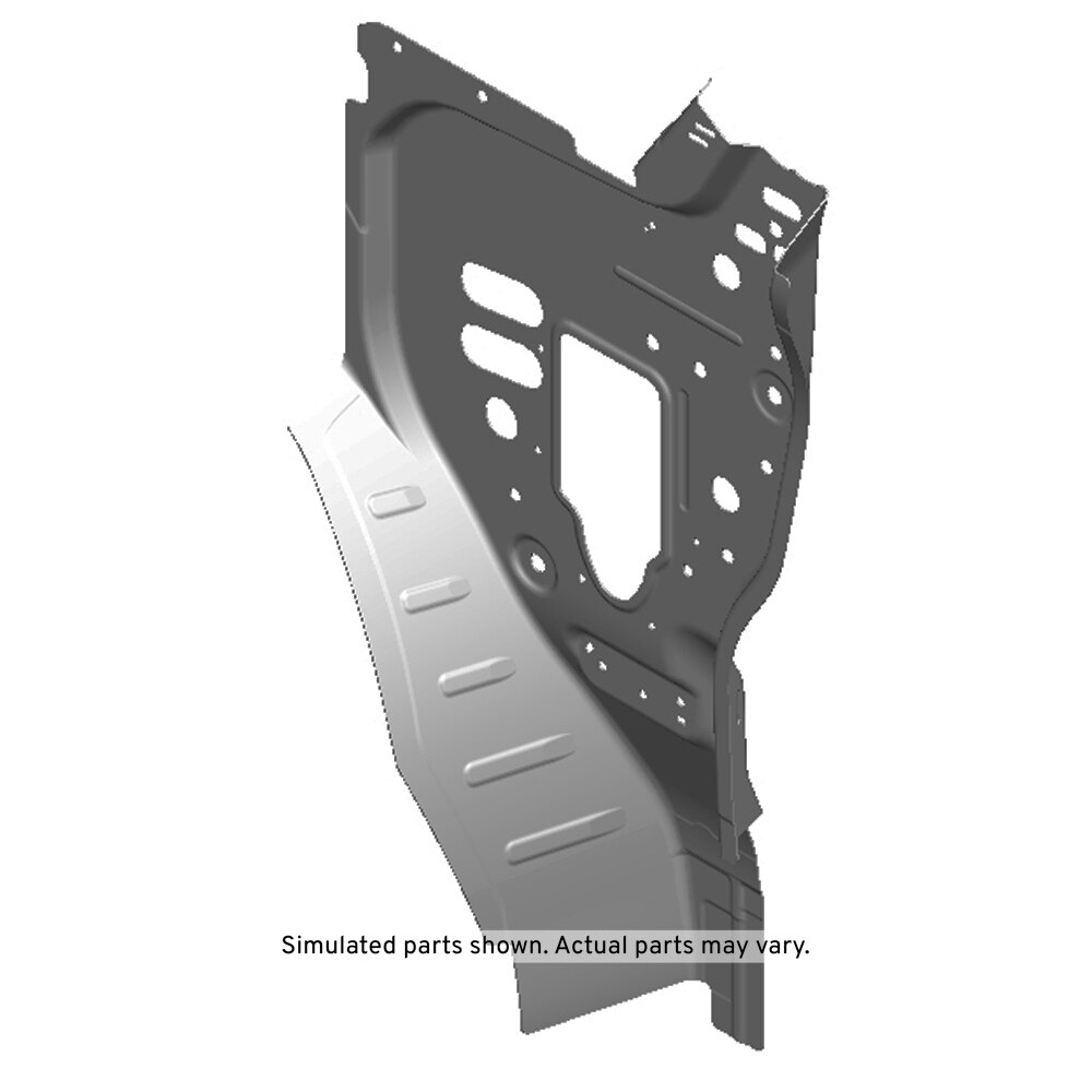 GM Genuine Parts Driver Side Body Hinge Pillar Inner Panel