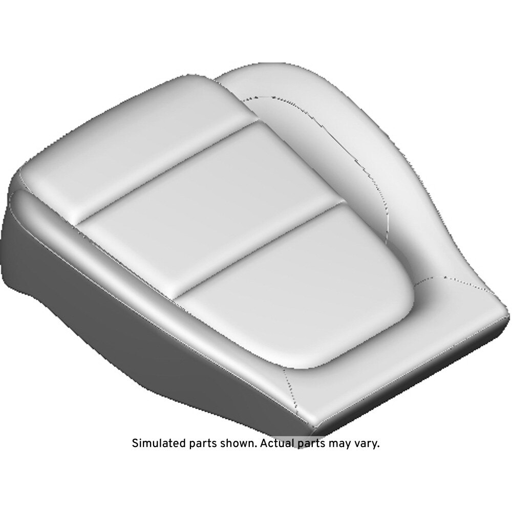 GM Genuine Parts Black/Cinnamon Driver Seat Cushion Cover