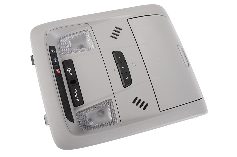 GM Genuine Parts Ash Gray Roof Console