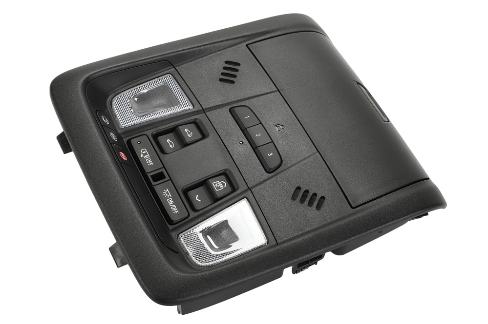 GM Genuine Parts Black Roof Console