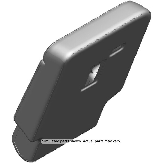 GM Genuine Parts Jet Black 3rd Row Passenger Side Seat Back Cover