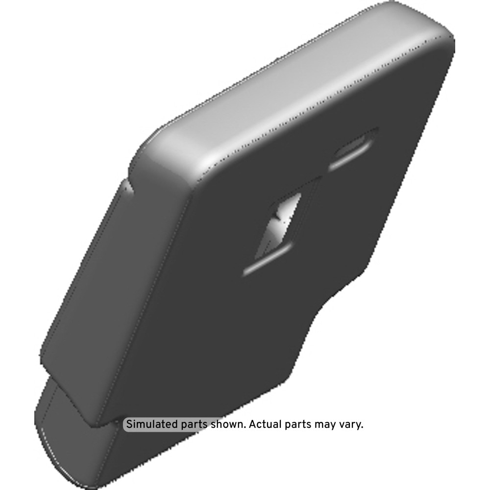GM Genuine Parts Jet Black 3rd Row Passenger Side Seat Back Cover