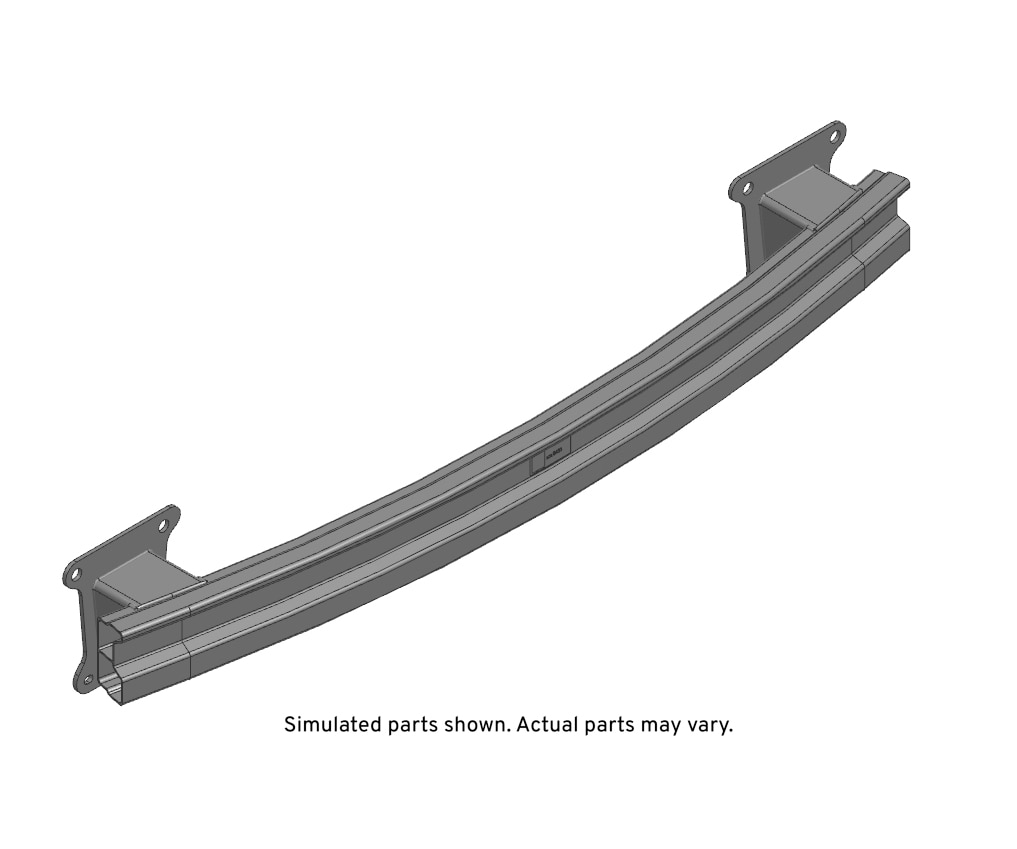GM Genuine Parts Rear Bumper Impact Bar