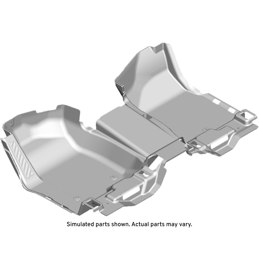 GM Genuine Parts Parchment Front Floor Panel Carpet