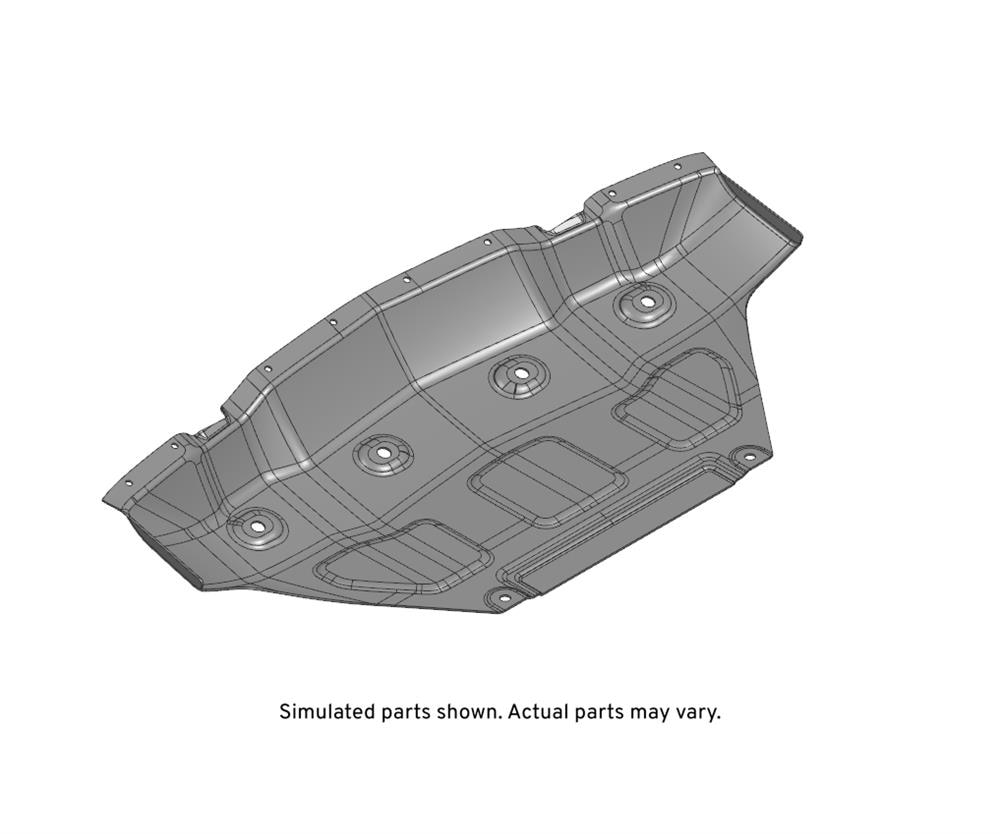 GM Genuine Parts Underbody Splash Shield