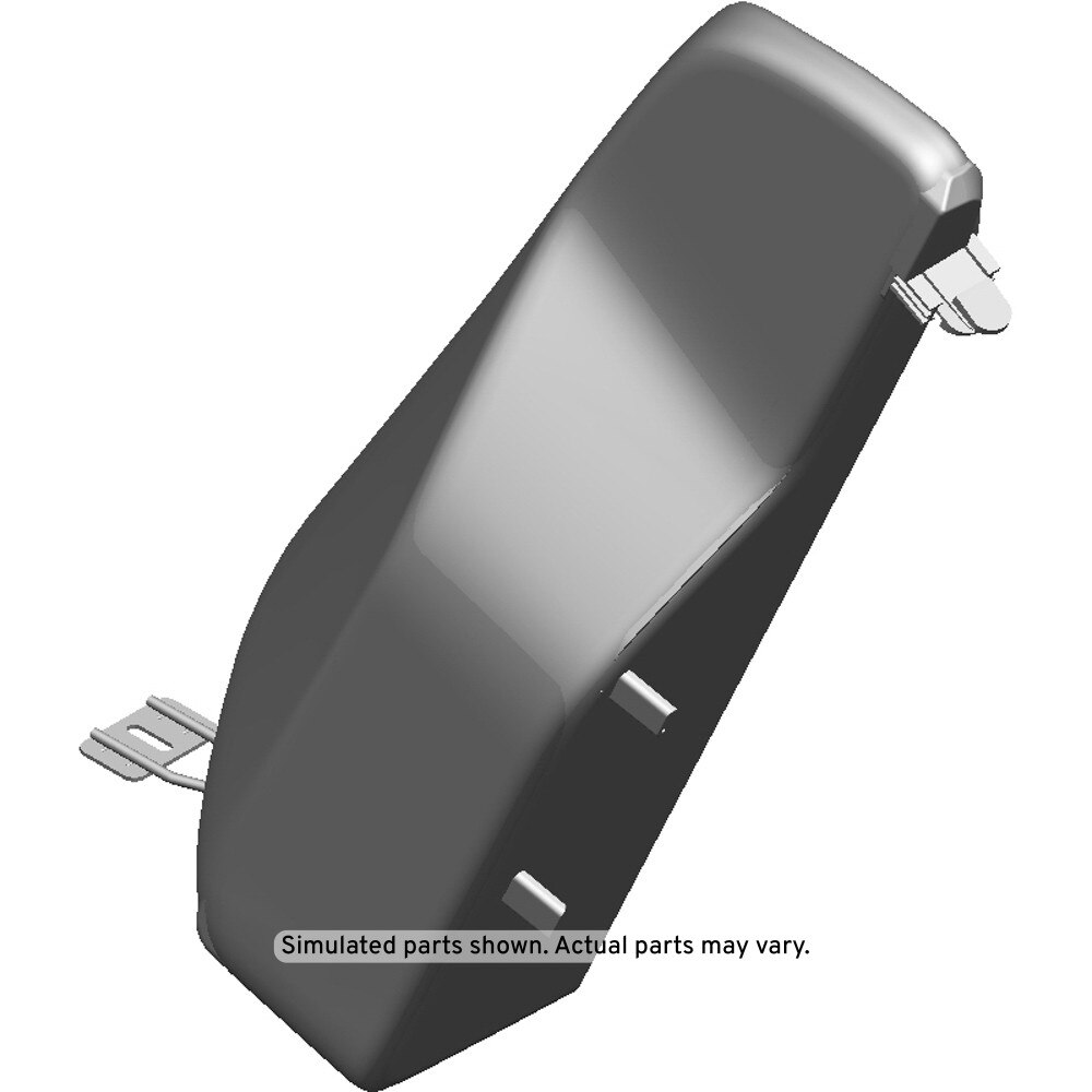 GM Genuine Parts Adrenaline Red Rear Passenger Side Seat Back Bolster
