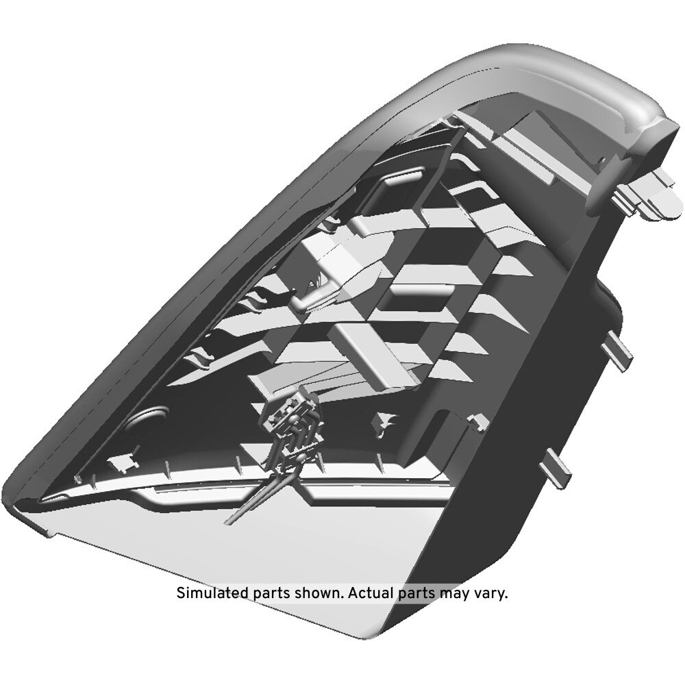 GM Genuine Parts Signet Rear Driver Side Seat Back Bolster