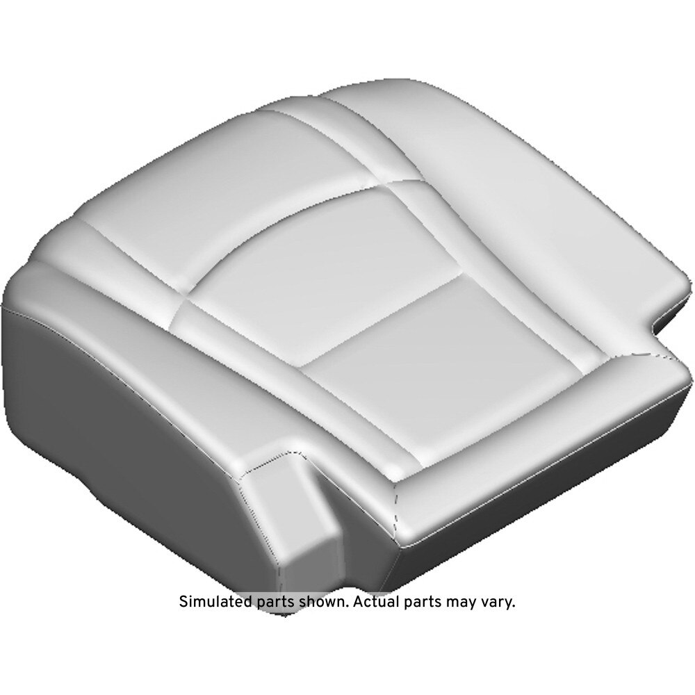 GM Genuine Parts Black Rear Passenger Side Seat Cushion Cover