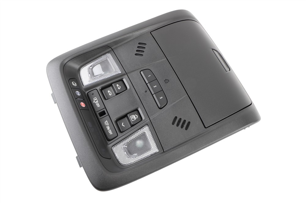 GM Genuine Parts Jet Black Roof Console