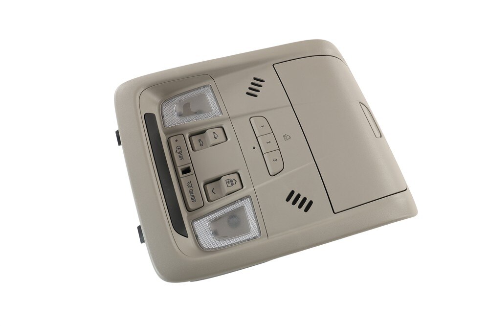 GM Genuine Parts Light Platinum Roof Console