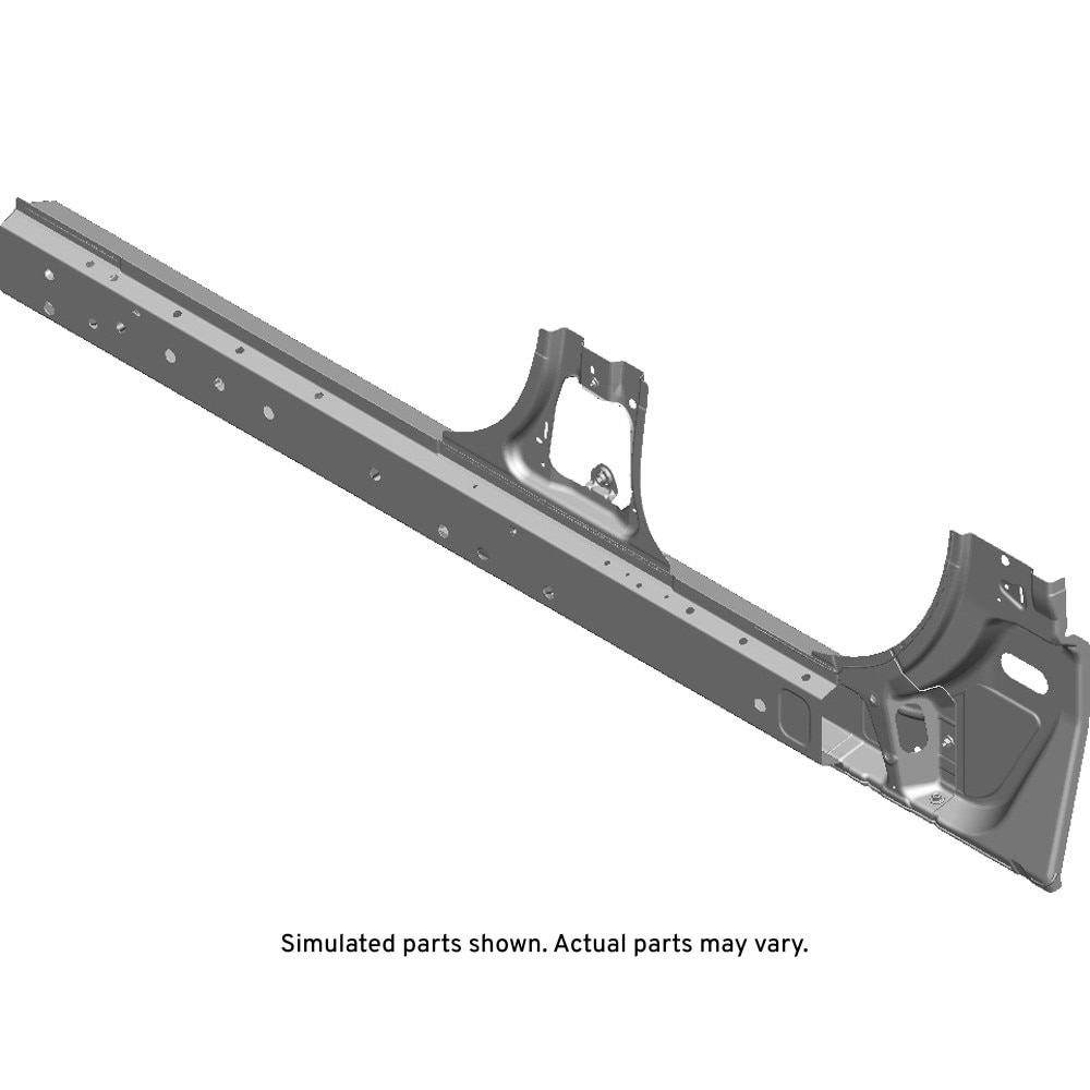 GM Genuine Parts Driver Side Rocker Outer Panel Reinforcement