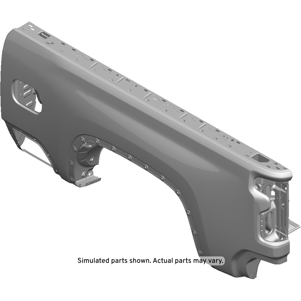 GM Genuine Parts Driver Side Pickup Box Outer Side Panel