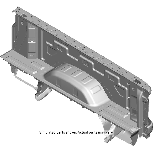 GM Genuine Parts Passenger Side Pickup Box Outer Side Panel