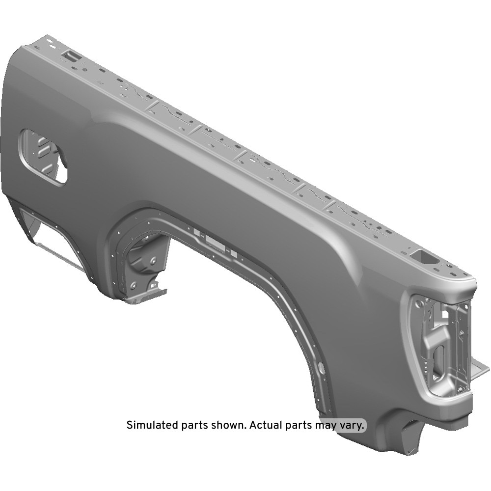 GM Genuine Parts Driver Side Pickup Box Outer Side Panel