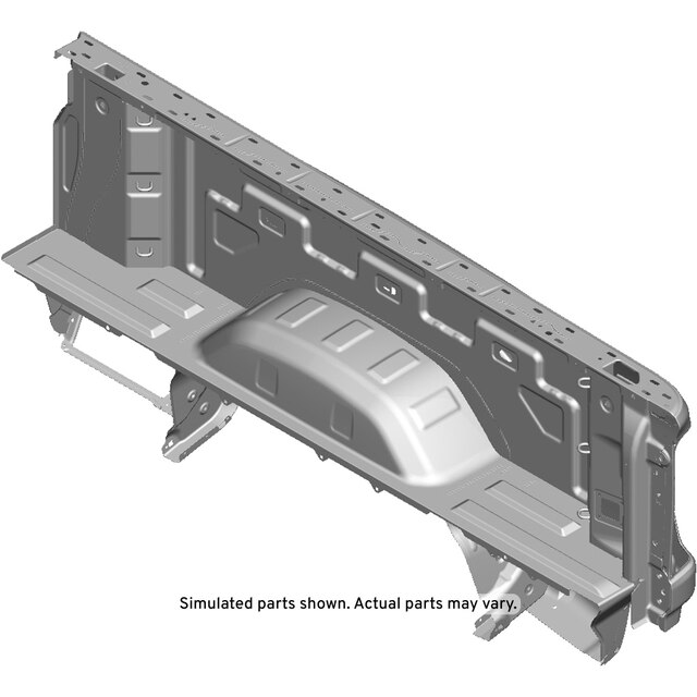 GM Genuine Parts Passenger Side Pickup Box Outer Side Panel