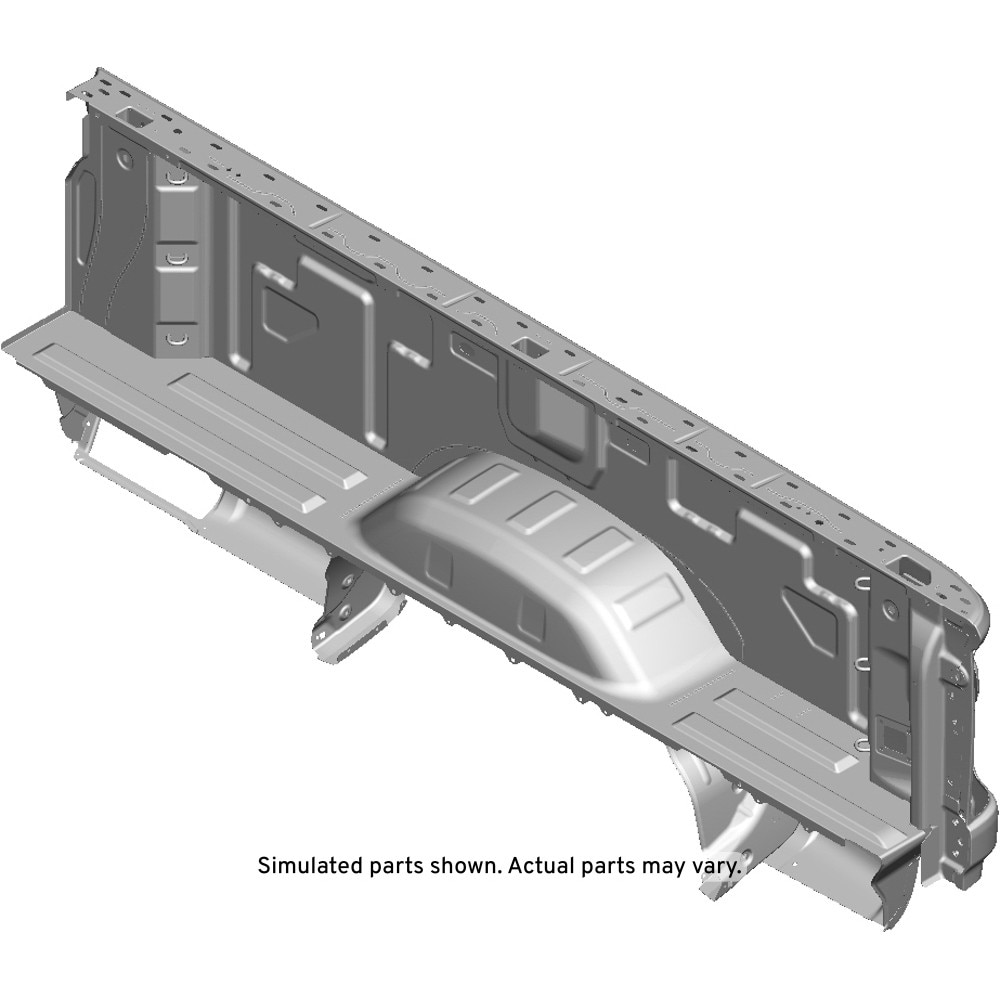 GM Genuine Parts Passenger Side Pickup Box Outer Side Panel