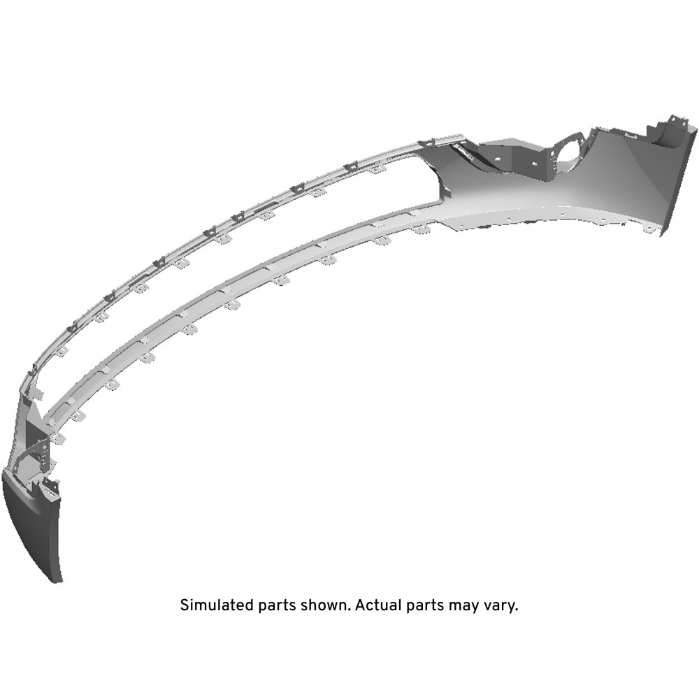 GM Genuine Parts Black Front Bumper Lower Fascia