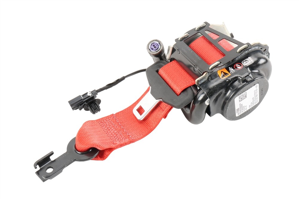 GM Genuine Parts Torch Red Front Passenger Side Seat Belt Retractor Kit