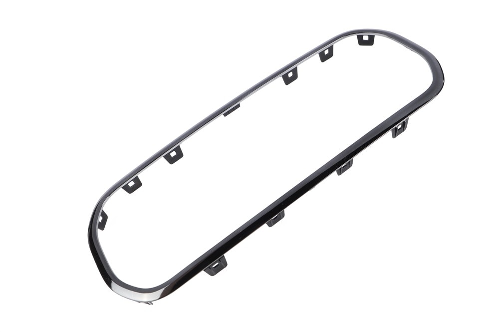 GM Genuine Parts Black Ice Chrome Front Floor Console Cup Holder Opening Trim Plate