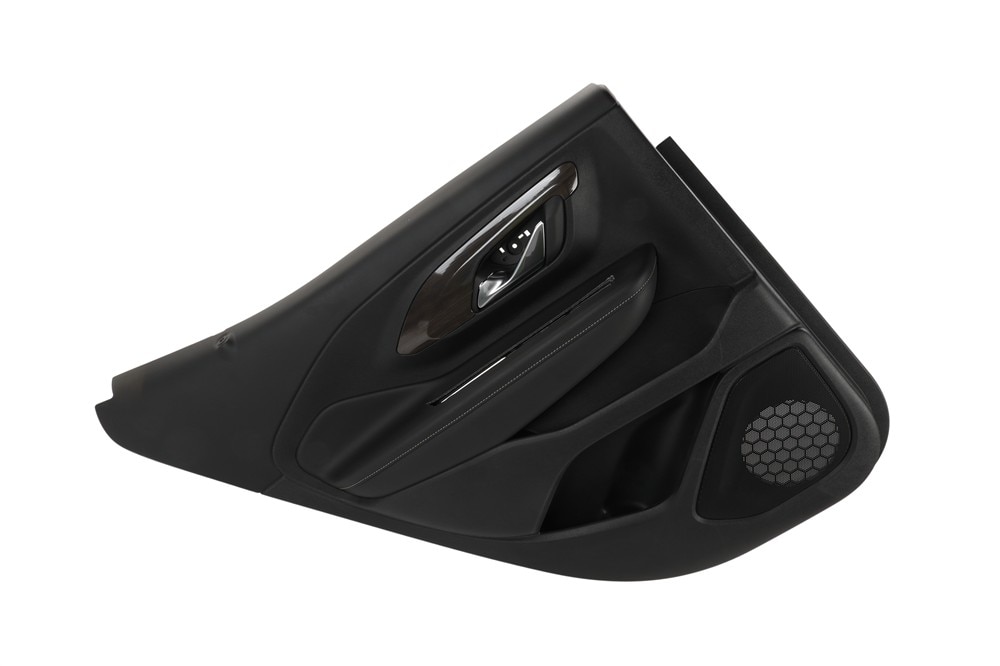 GM Genuine Parts Black Rear Drivers Side Door Trim