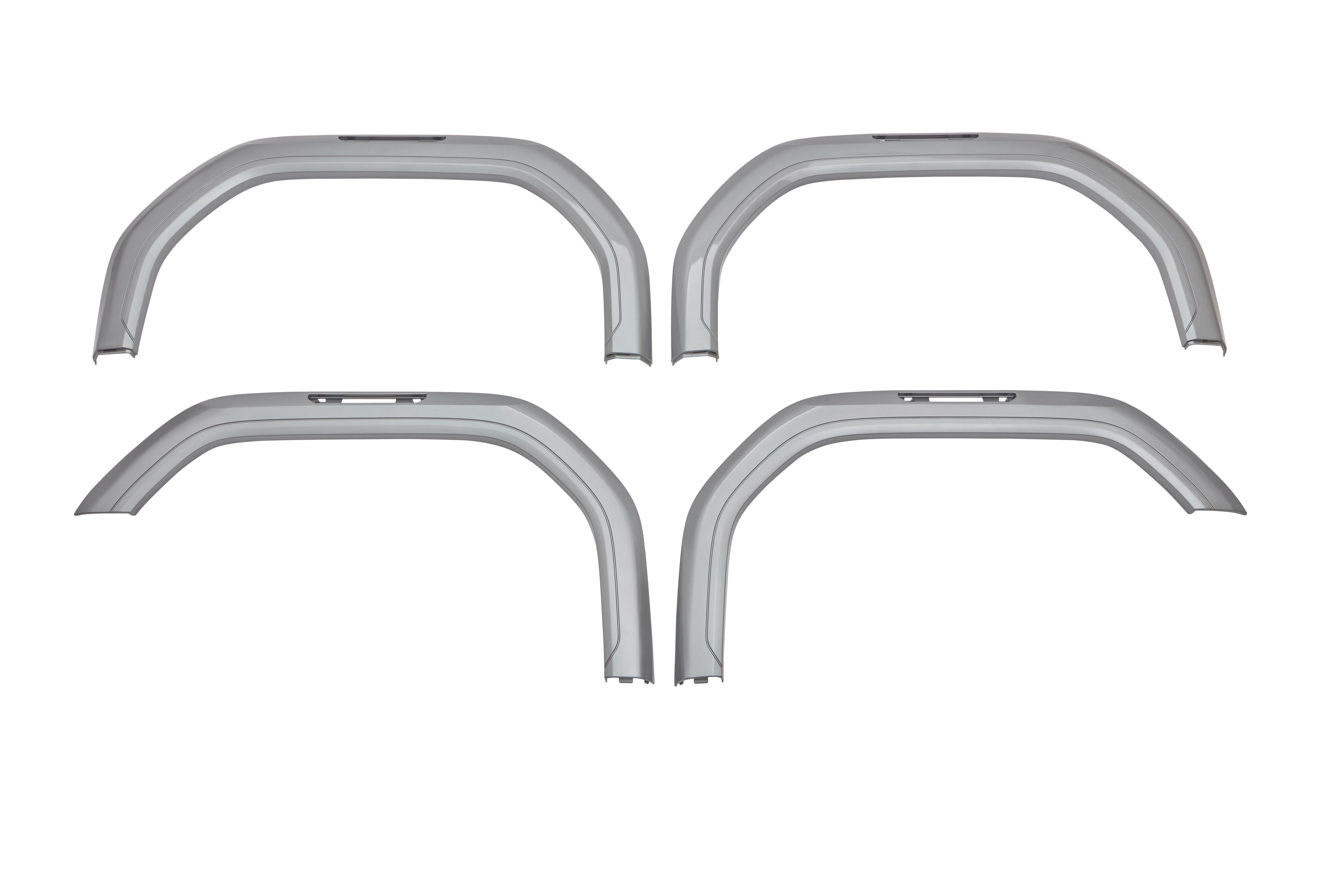 Front and Rear Fender Flare Set in Sterling Metallic | 85558165