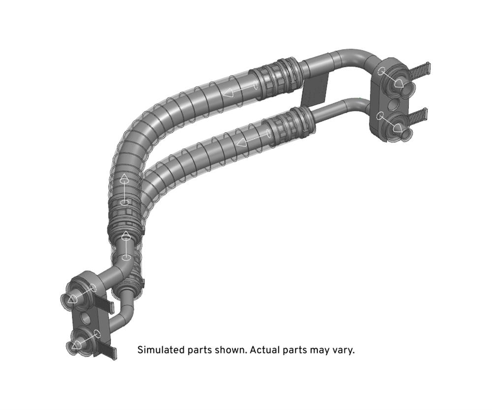 GM Genuine Parts Air Conditioning Receiver and Dehydrator Tube