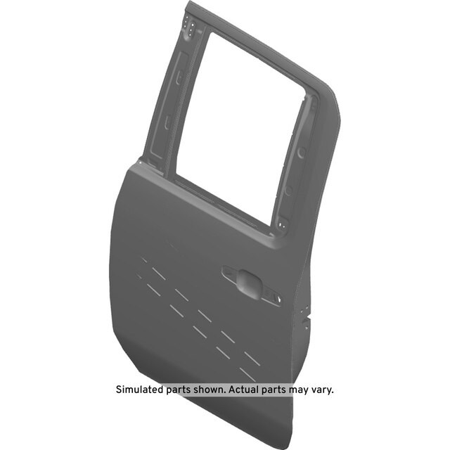 GM Genuine Parts Rear Driver Side Door
