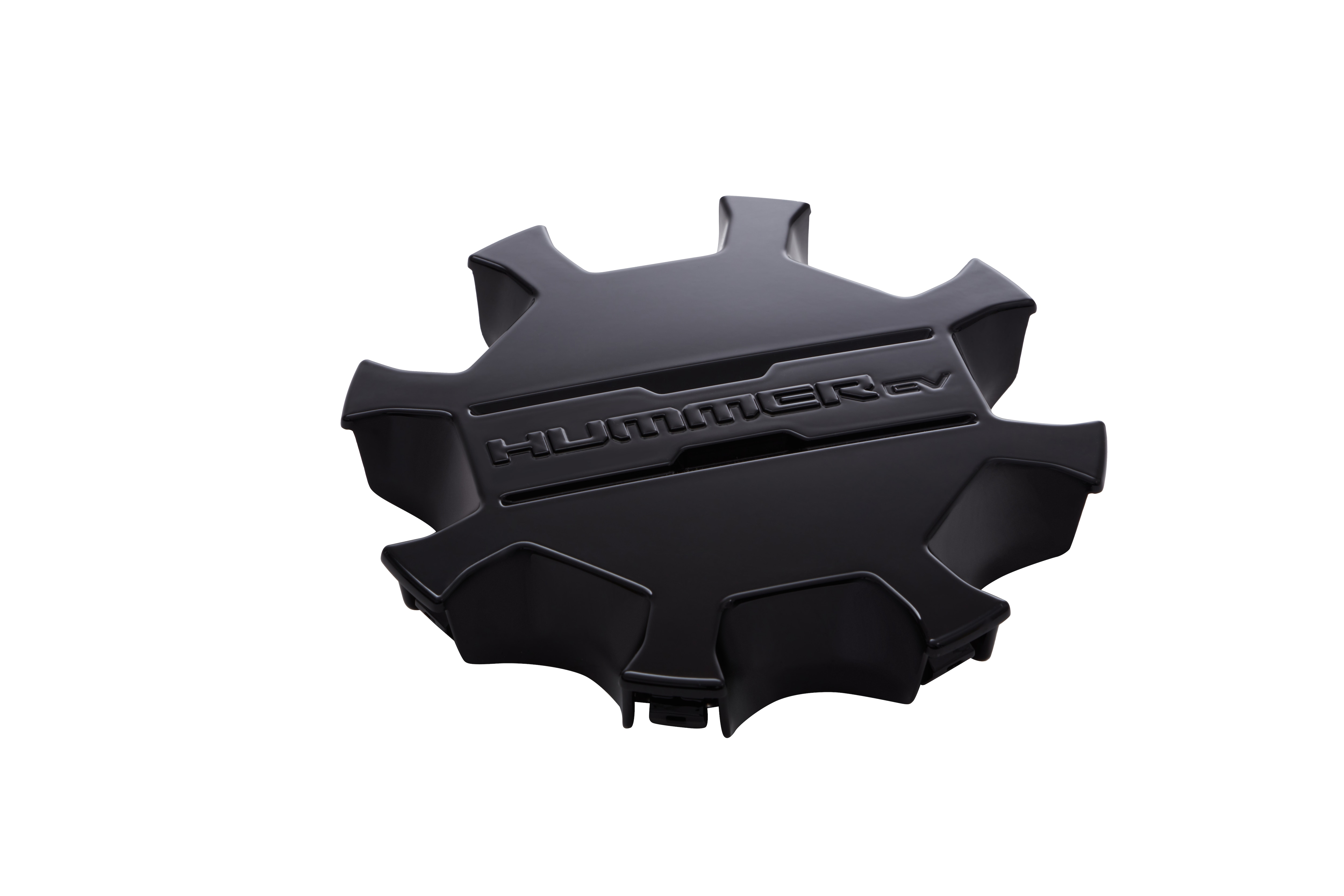 Center Cap in Gloss Black with GMC HUMMER EV Logo