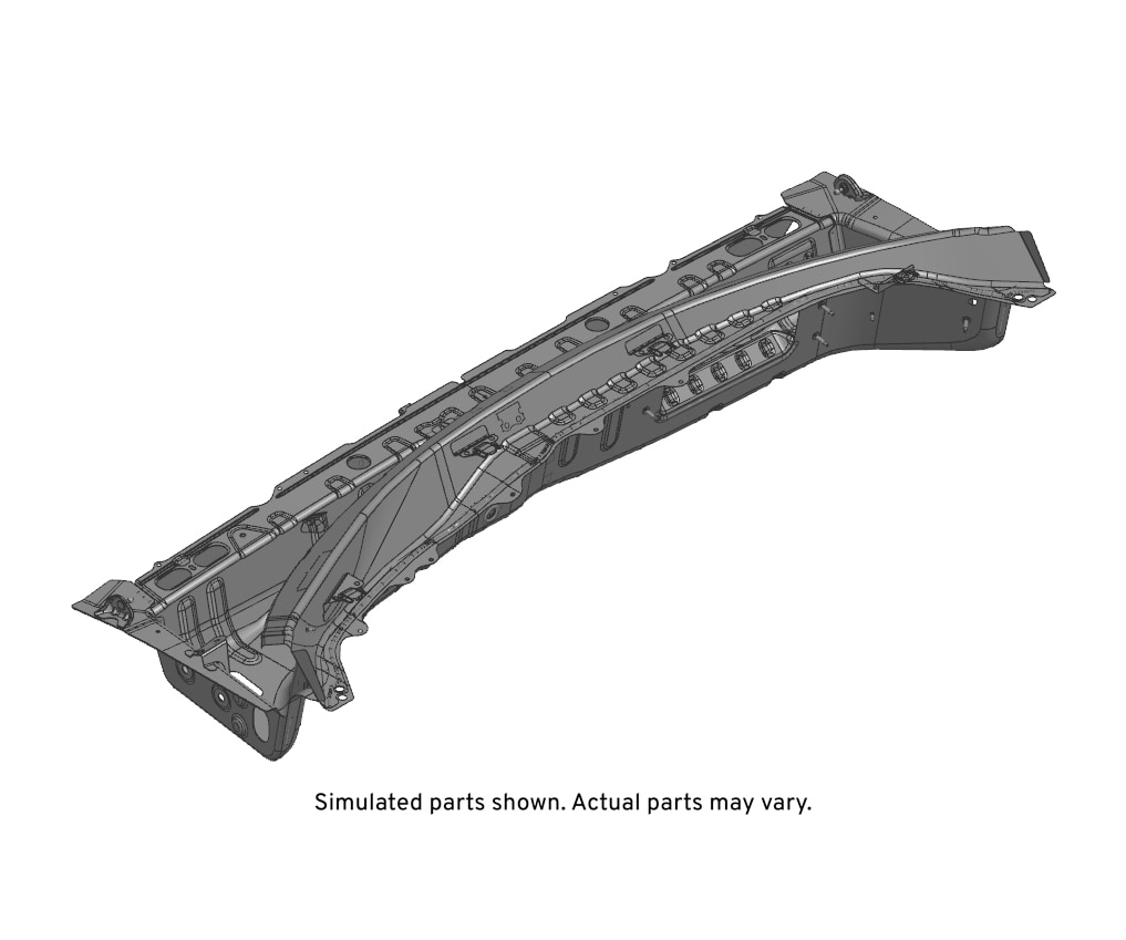GM Genuine Parts Plenum Front Panel