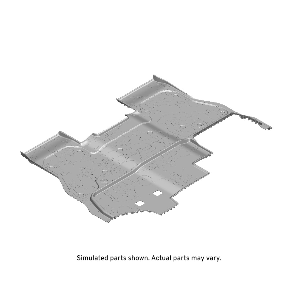 GM Genuine Parts Rear Floor Mat