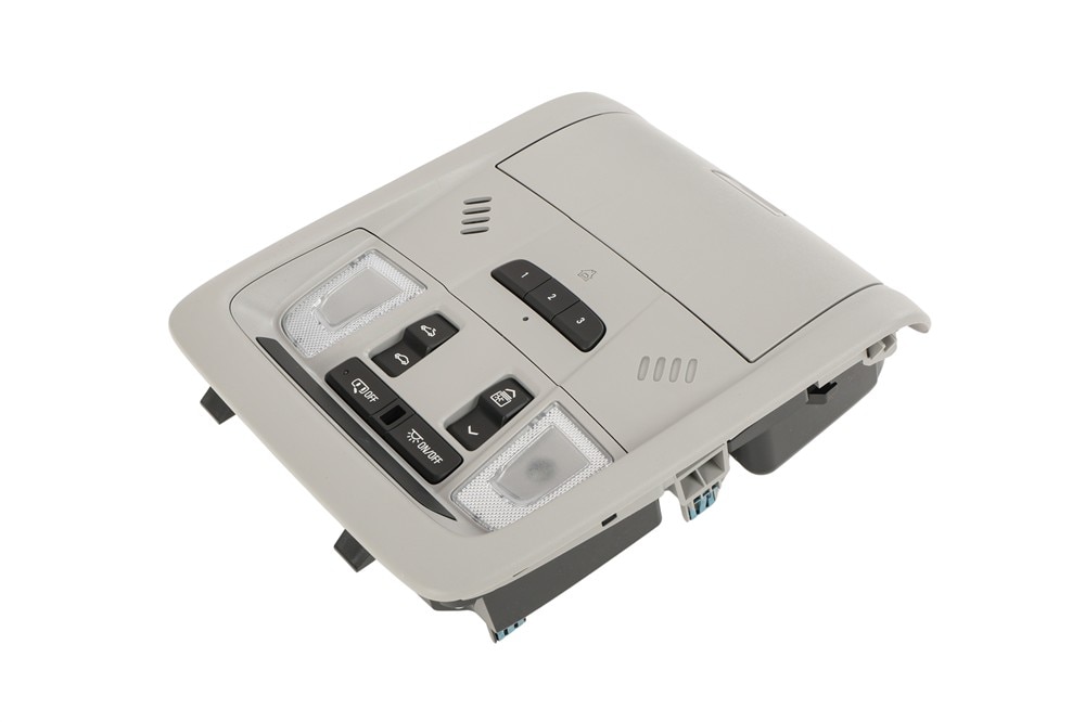GM Genuine Parts Light Ash Gray Roof Console