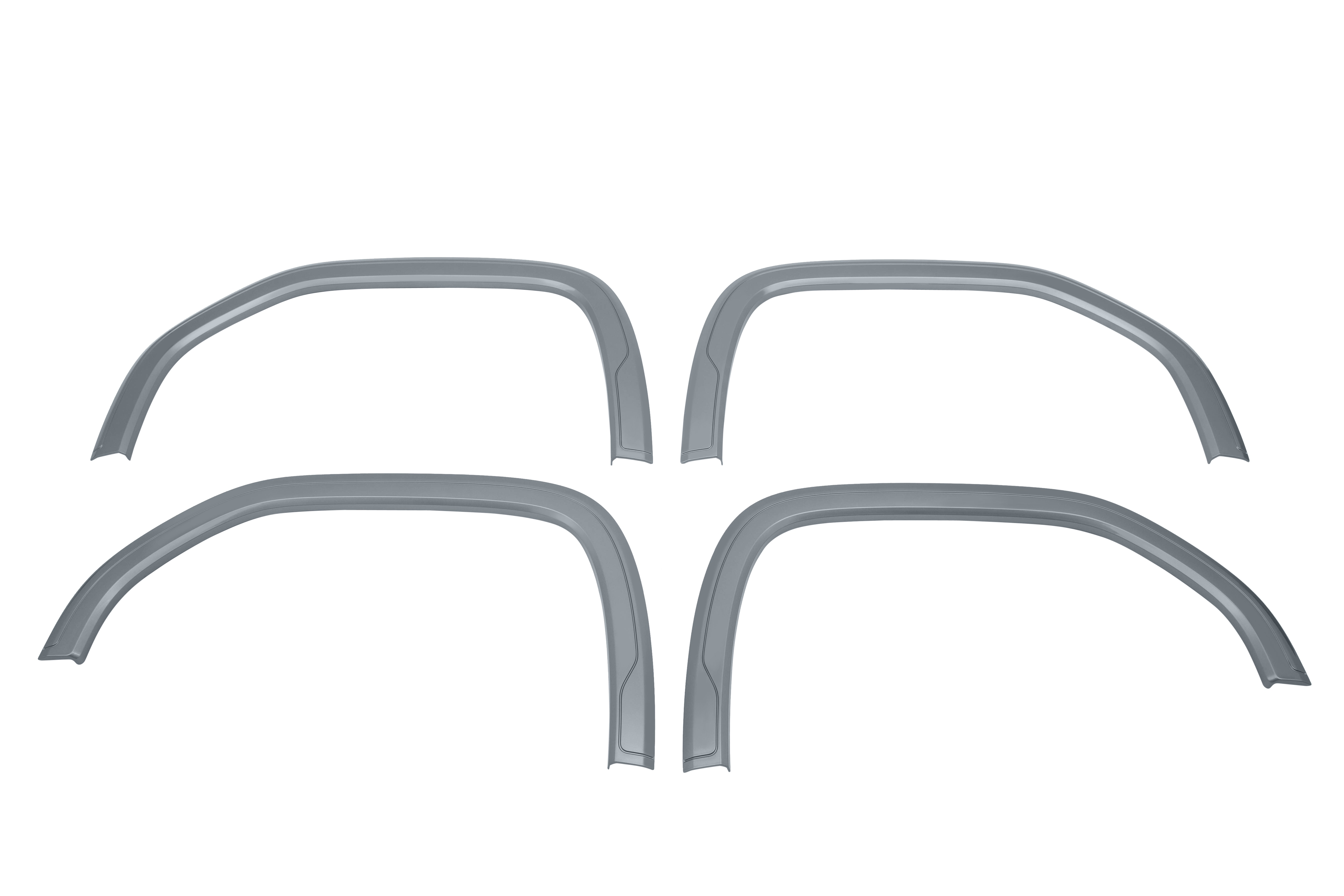 Front and Rear Fender Flare Set in Sterling Metallic | 85562040