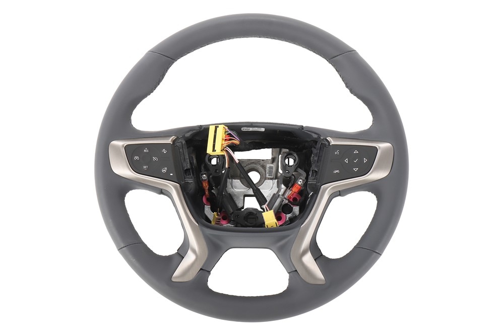 GM Genuine Parts Dark Galvanized Cool Steering Wheel
