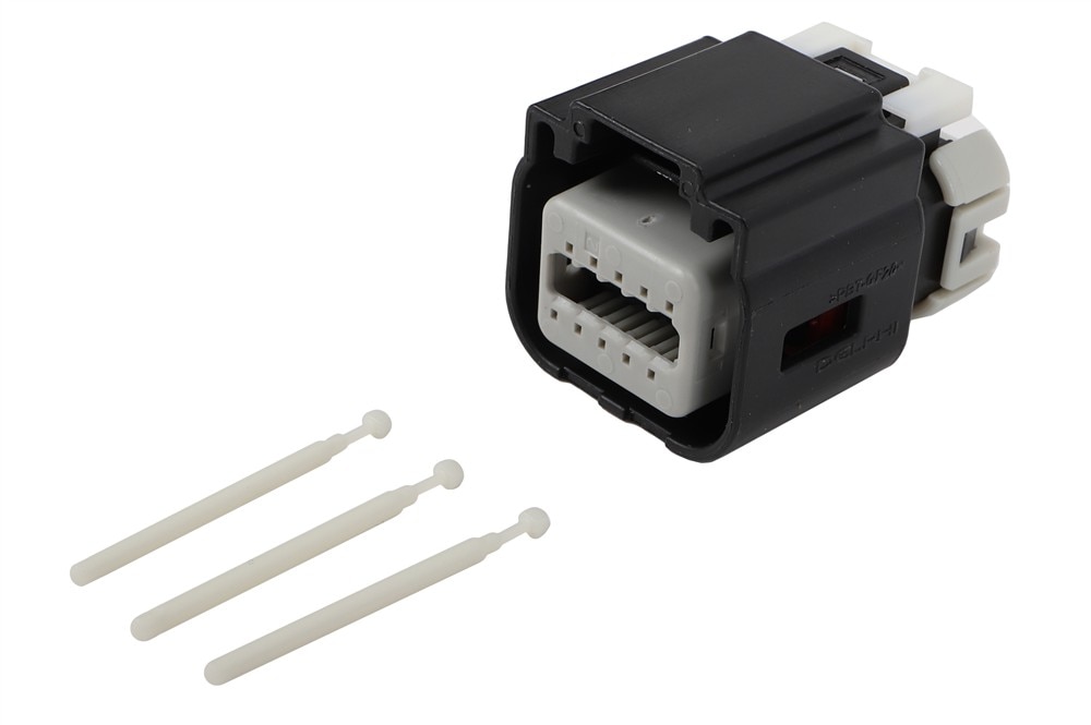 GM Genuine Parts Black 10-Way Female Wiring Harness Connector without Leads